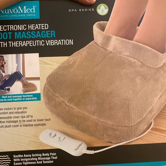 Other Electronic Heated Foot Massager With Therapeutic Vibration